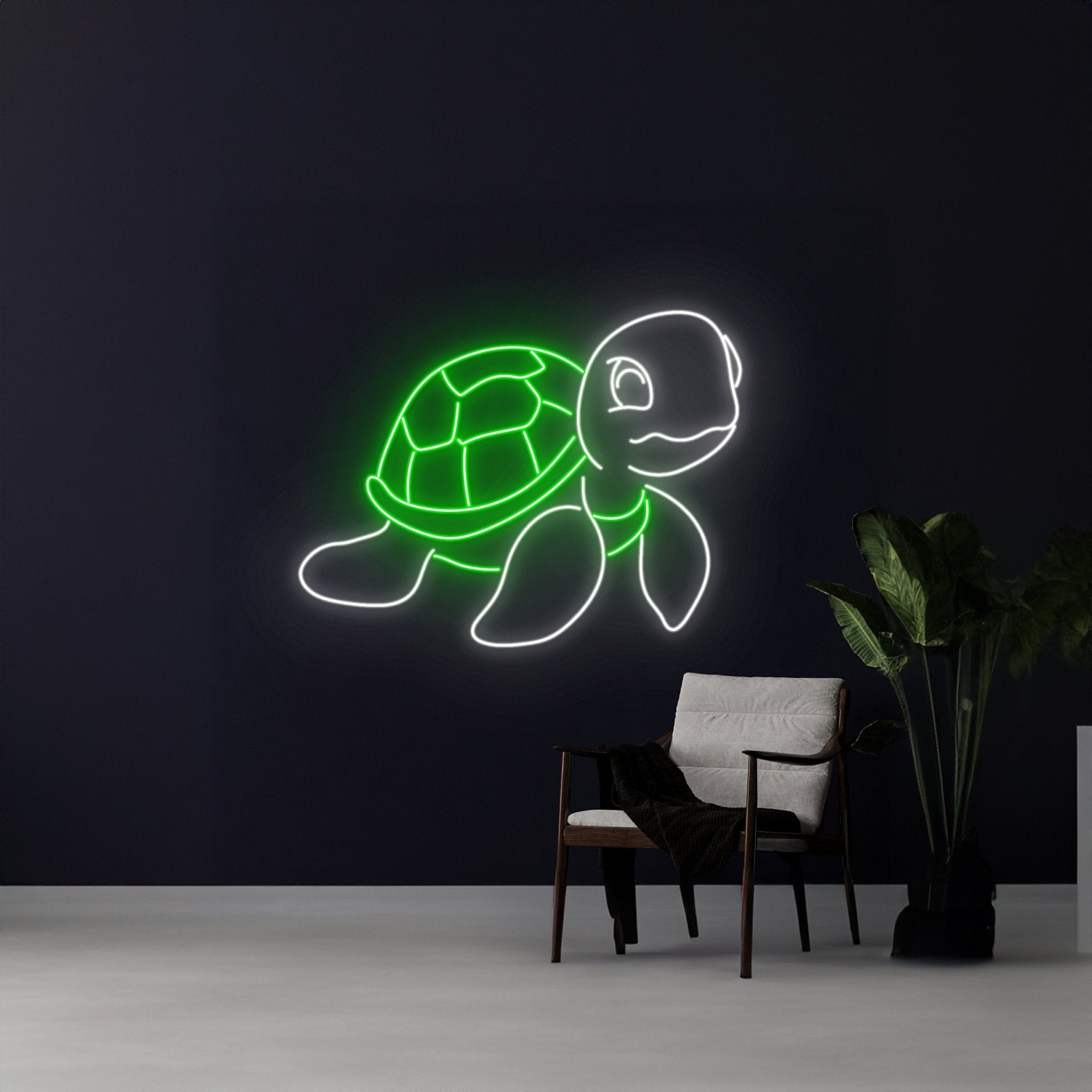 Marine Turtle Led Sign Ocean Turtle Led Light - Shineneon