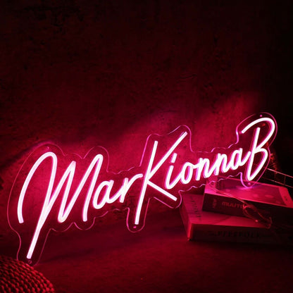Markkionnab Red Led Neon Sign - Shineneon