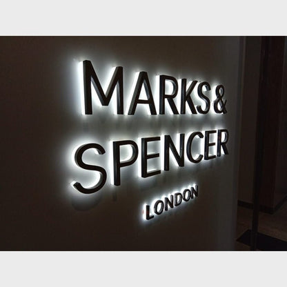 Marks Spencer London 3D Backlit Channel Letters Led Light Sign - Shineneon