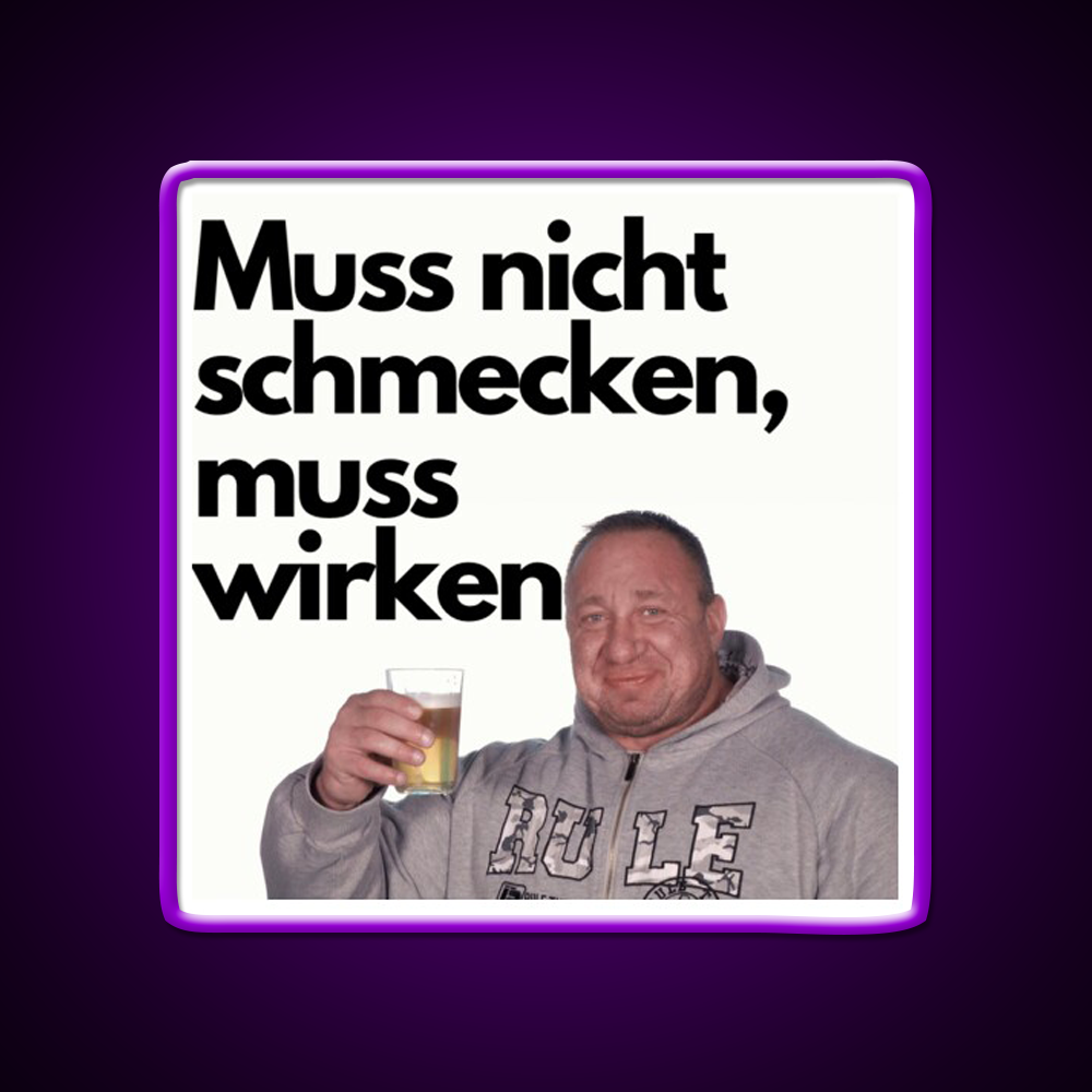 Markus Ruhl Meme Beer Bar Decor Led Neon Sign Rgb Color - LED neon sign view 9