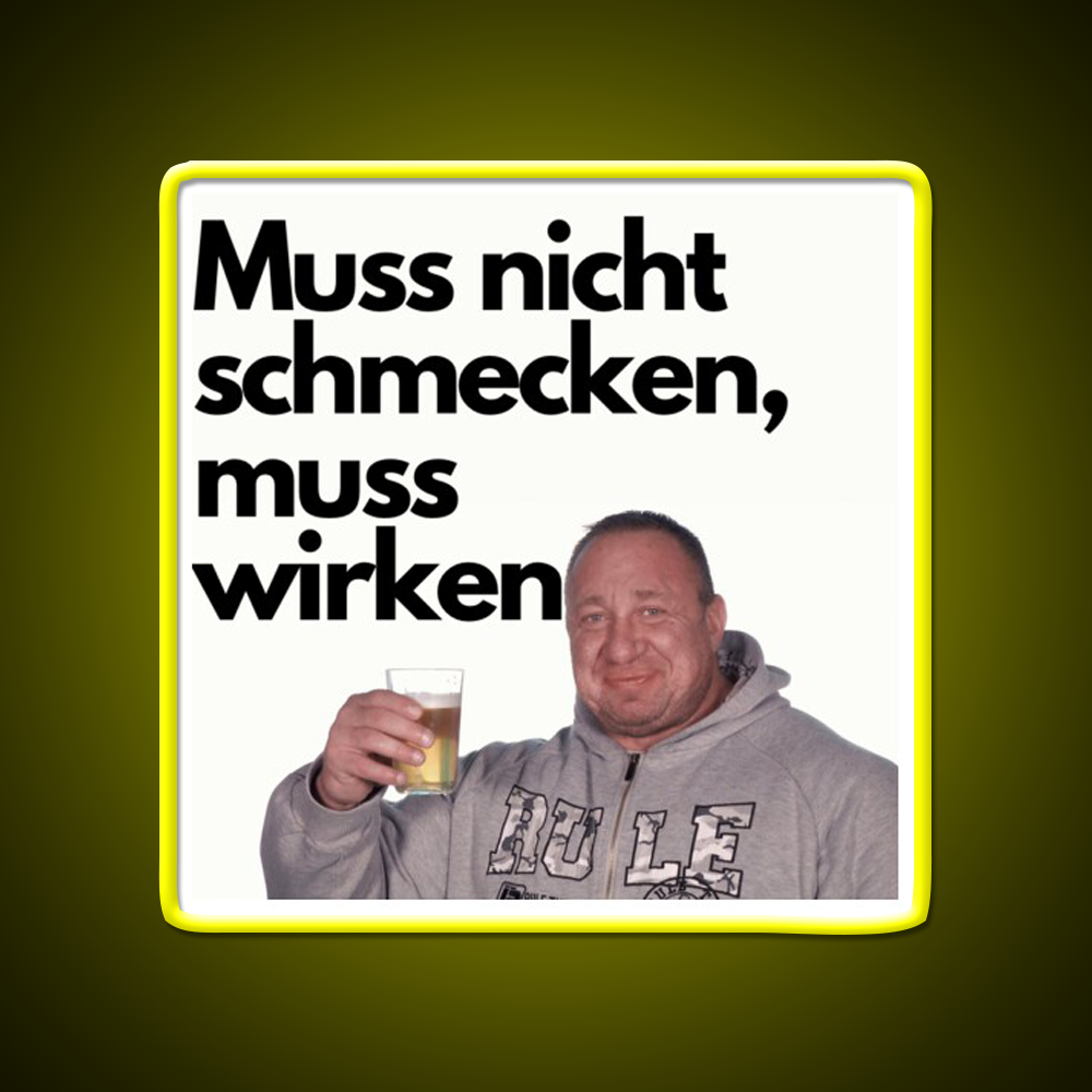 Markus Ruhl Meme Beer Bar Decor Led Neon Sign Rgb Color - LED neon sign view 7