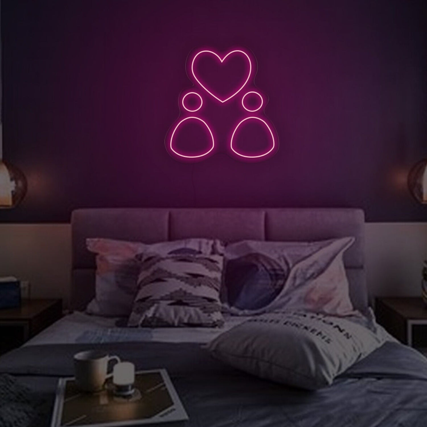 Marriage Simple Line Neon Sign | Shineneon