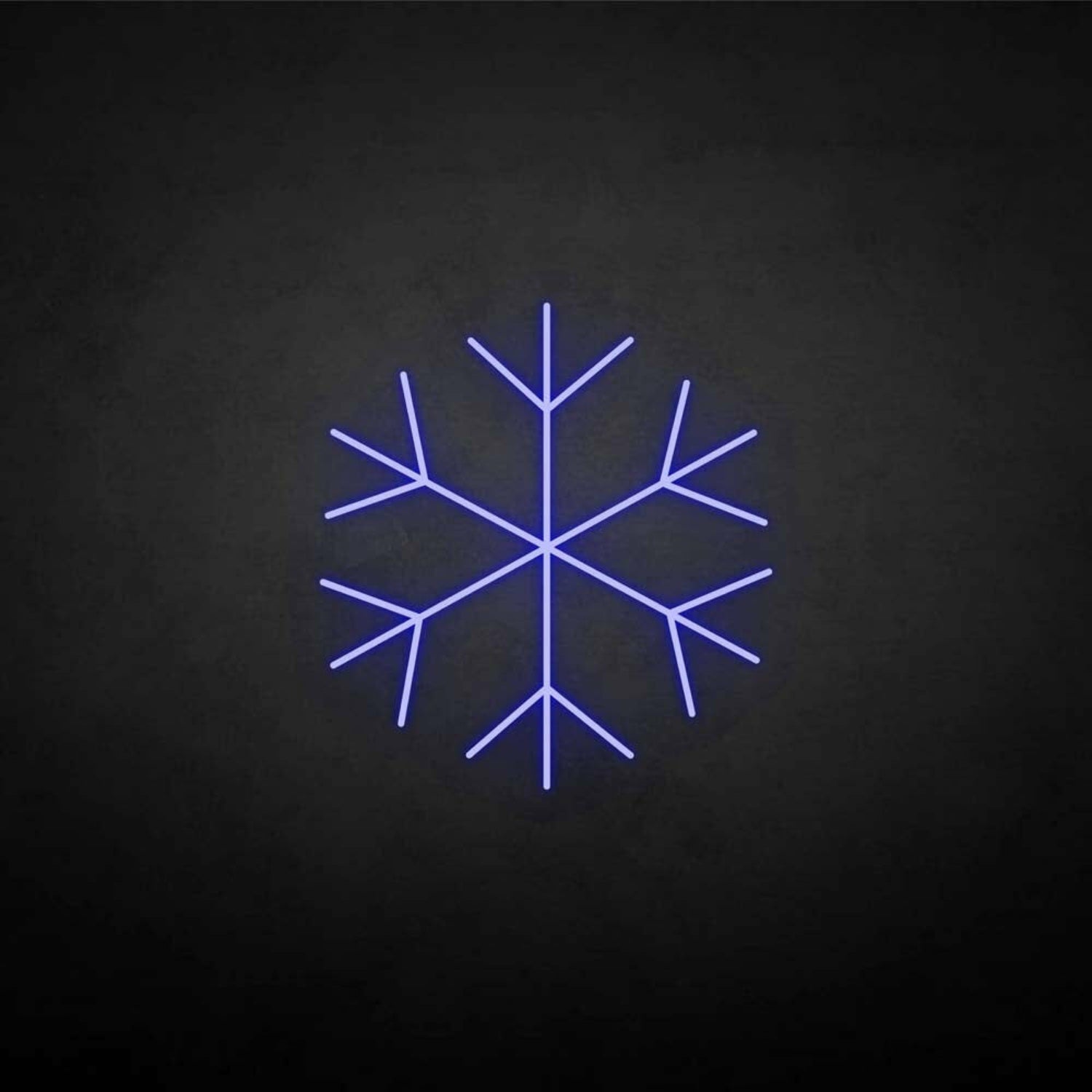 Marry Christmas Snowflake Neon Sign | Shineneon