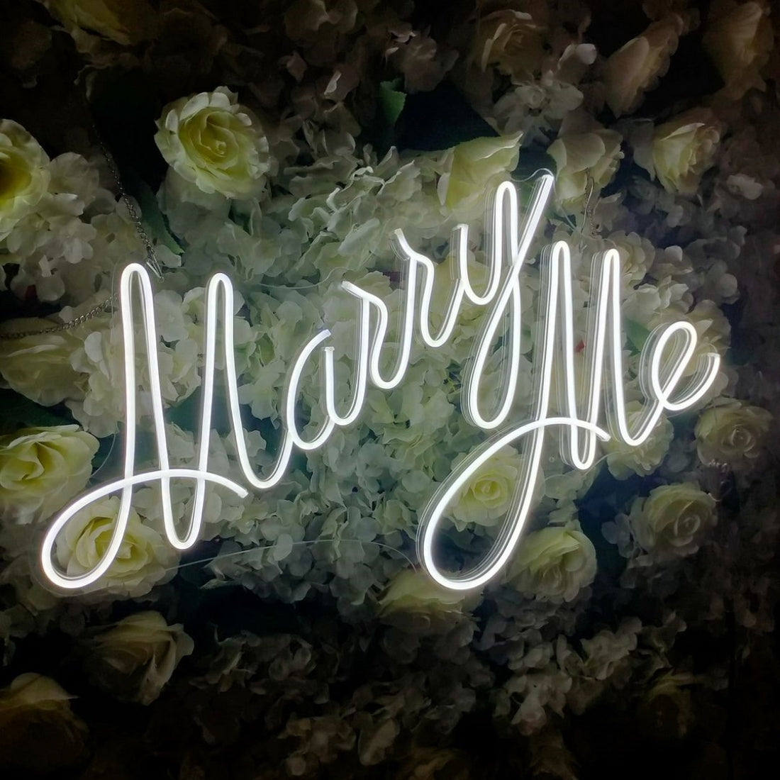 Marry Me Led Sign Business Neon Signs Wall Decor