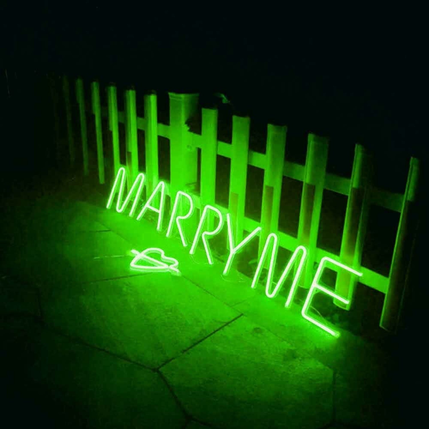 Marry Me Proposal Style 1 Neon Sign | Shineneon