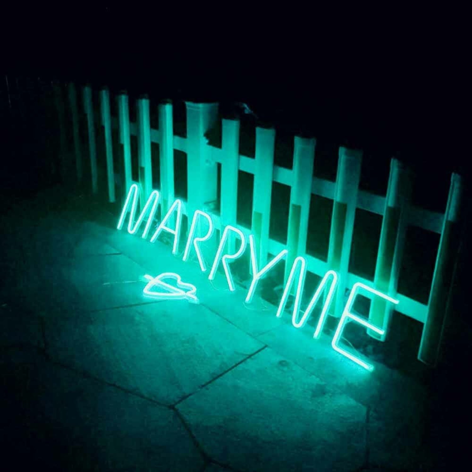 Marry Me Proposal Style 1 Neon Sign | Shineneon