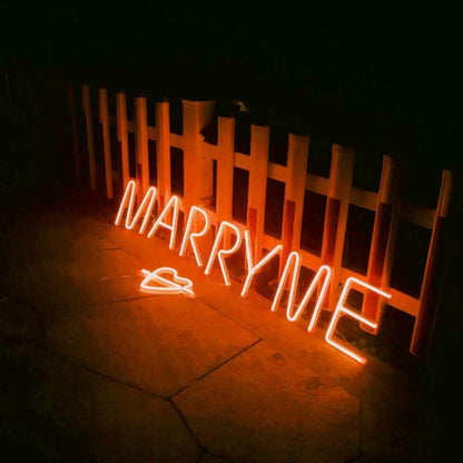 Marry Me Proposal Style 1 Neon Sign | Shineneon