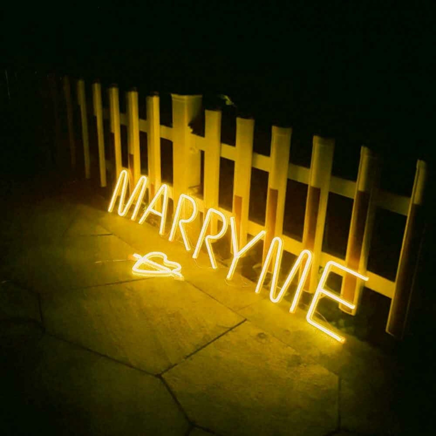 Marry Me Proposal Style 1 Neon Sign | Shineneon