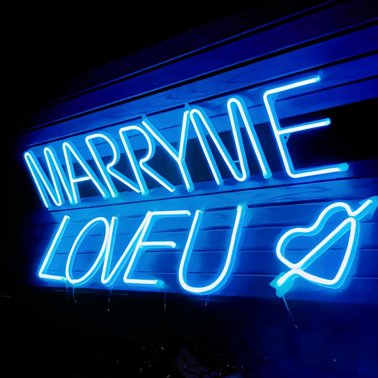 Marry Me Proposal Style 2 Neon Sign | Shineneon