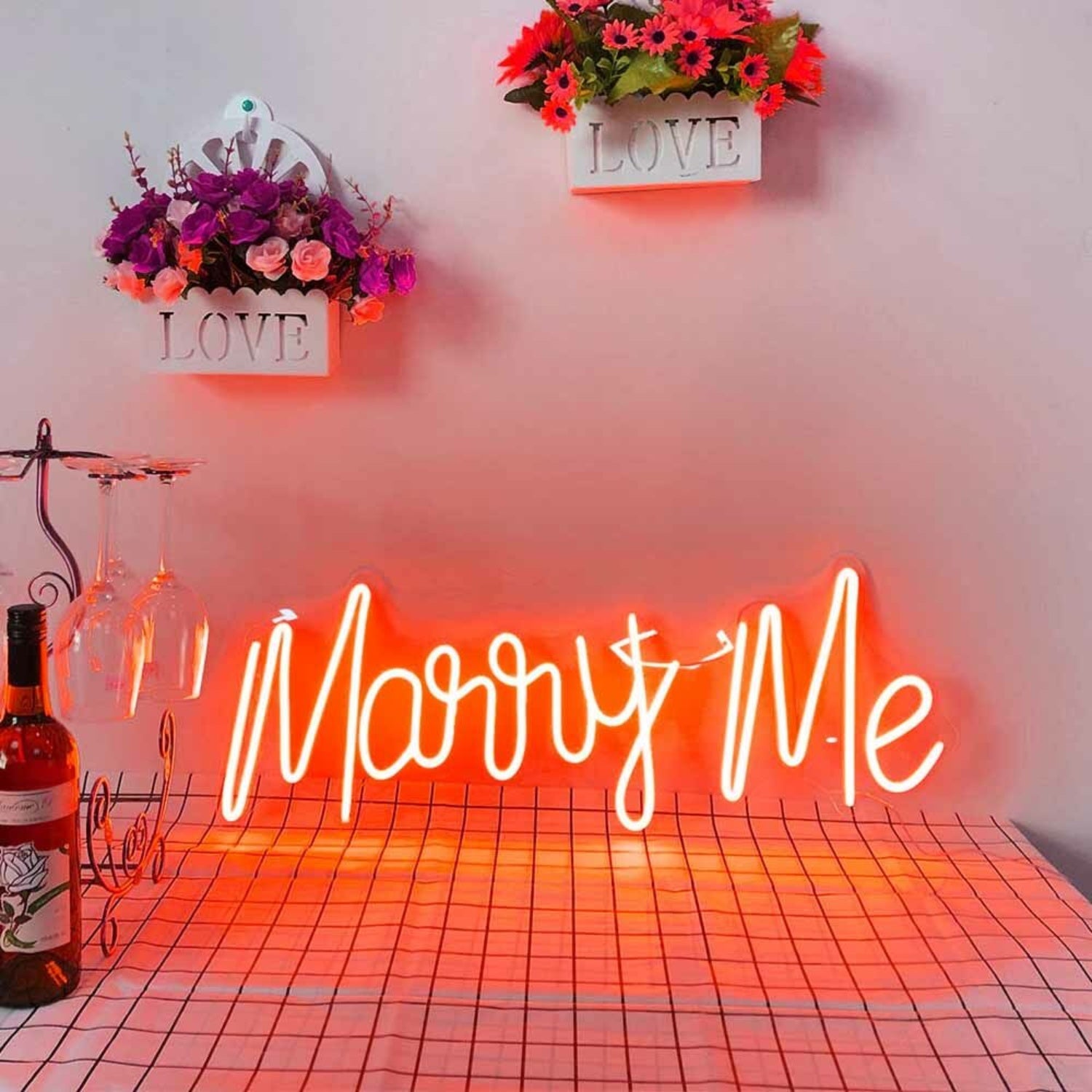 Marry Me Proposal Style 3 Neon Sign | Shineneon