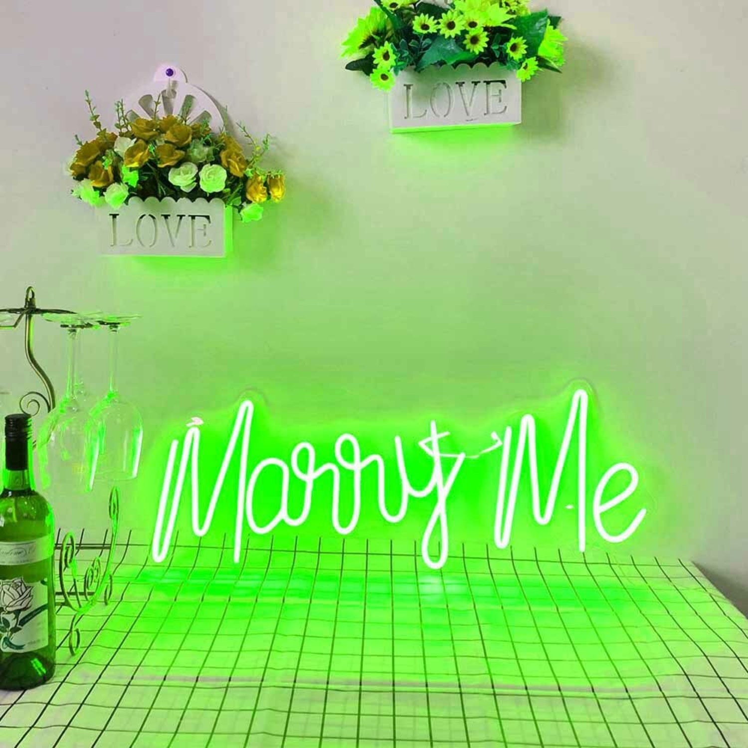 Marry Me Proposal Style 3 Neon Sign | Shineneon