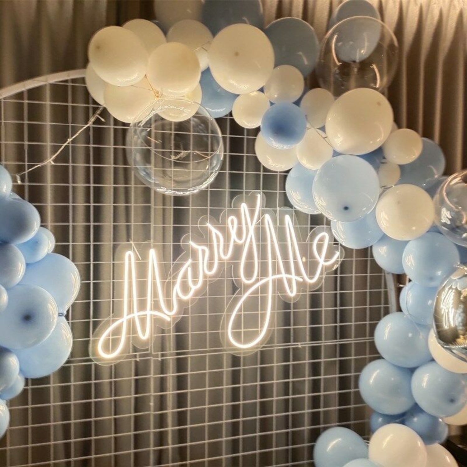 Marry Me Romantic Letters Style 2 Wedding Decor | Shineneon