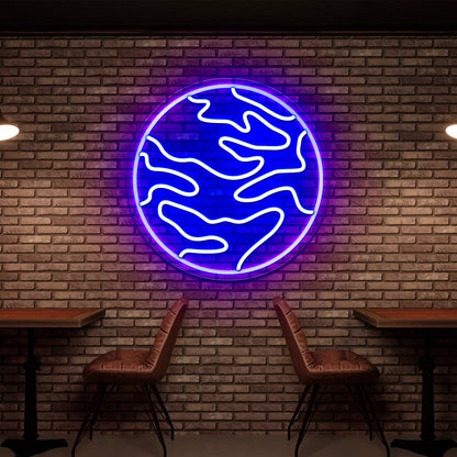 Mars Cool Neon Sign For Kids Bedroom - Shineneon
