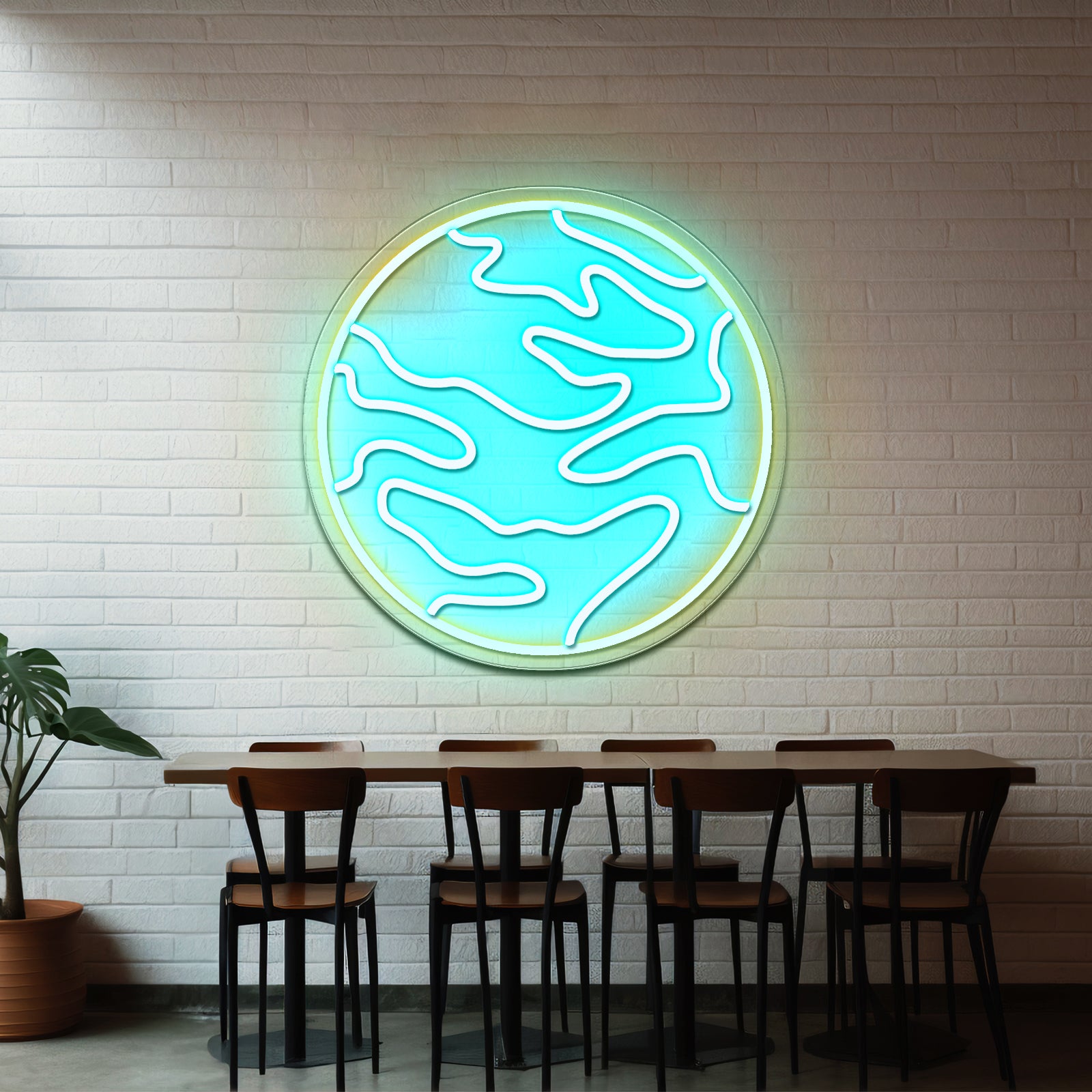 Mars Cool Neon Sign For Kids Bedroom