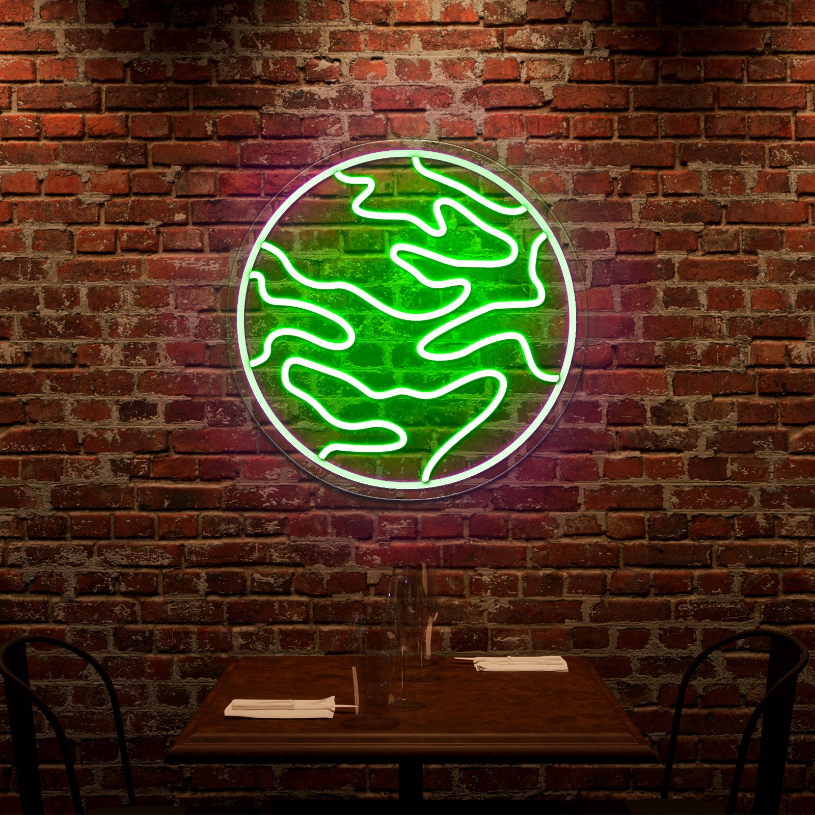 Mars Cool Neon Sign For Kids Bedroom