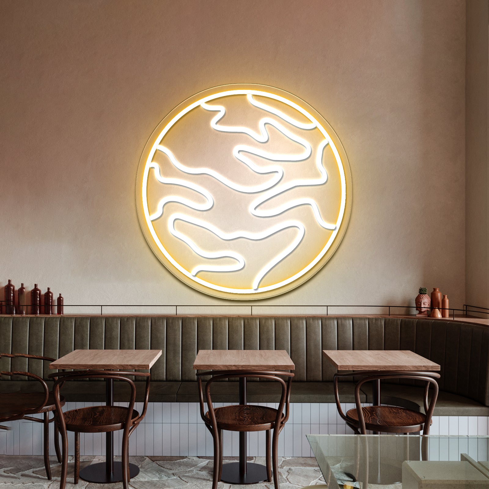 Mars Cool Neon Sign For Kids Bedroom