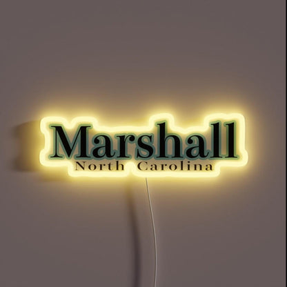 Marshall North Carolina Rgb Led Neon Sign
