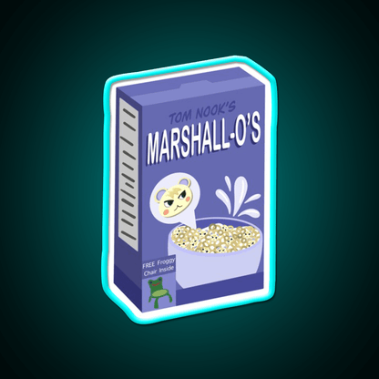 Marshall O S Cereal Snack Food Led Neon Sign Rgb Color - Shineneon
