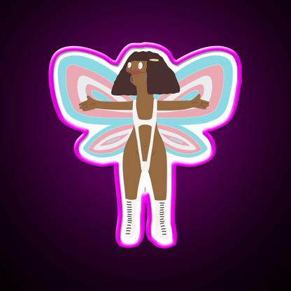 Marshmallow Trans Fairy Fast Food Led Neon Sign For Burger Place Rgb Color - Shineneon