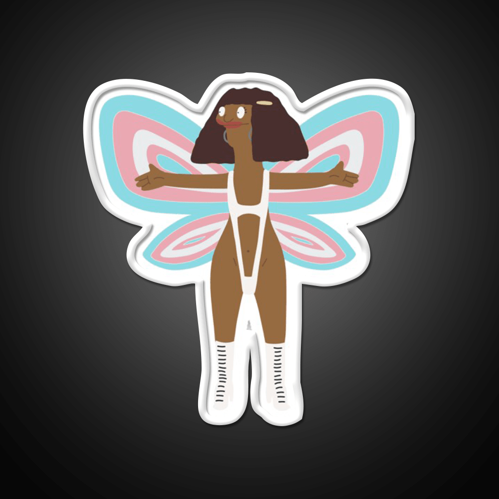 Marshmallow Trans Fairy Fast Food Led Neon Sign For Burger Place Rgb Color - Shineneon