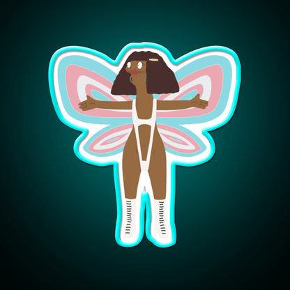 Marshmallow Trans Fairy Fast Food Led Neon Sign For Burger Place Rgb Color - Shineneon