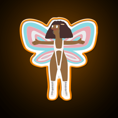 Marshmallow Trans Fairy Fast Food Led Neon Sign For Burger Place Rgb Color - Shineneon