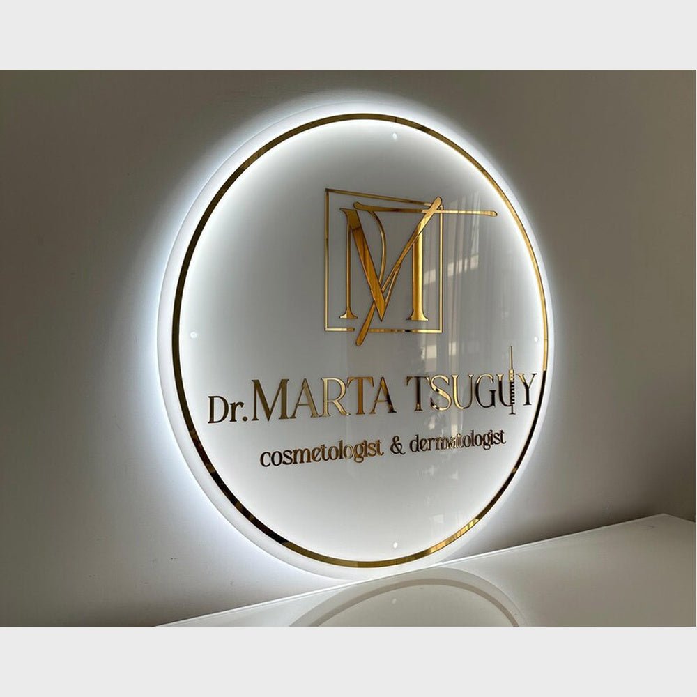 Marta Tsuguy Studio Acrylic Business Logo Sign - Shineneon