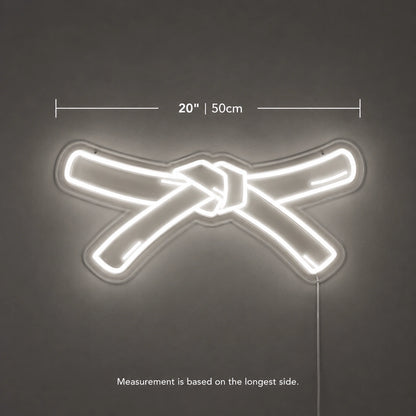 Martial Belt Neon Sign LED Neon Sign size image