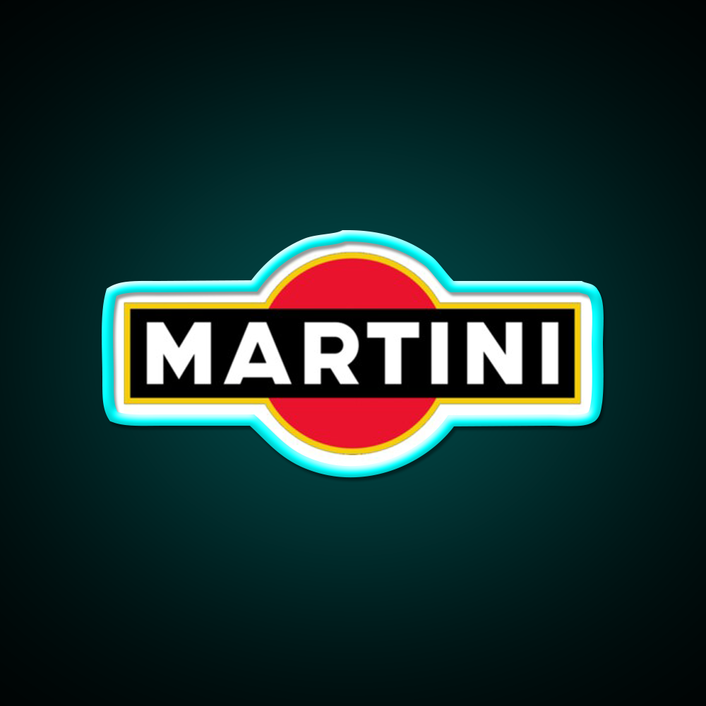 Martini Cocktail Bar Decor Led Neon Sign Neon Party Sign Rgb Color - Size and dimension reference