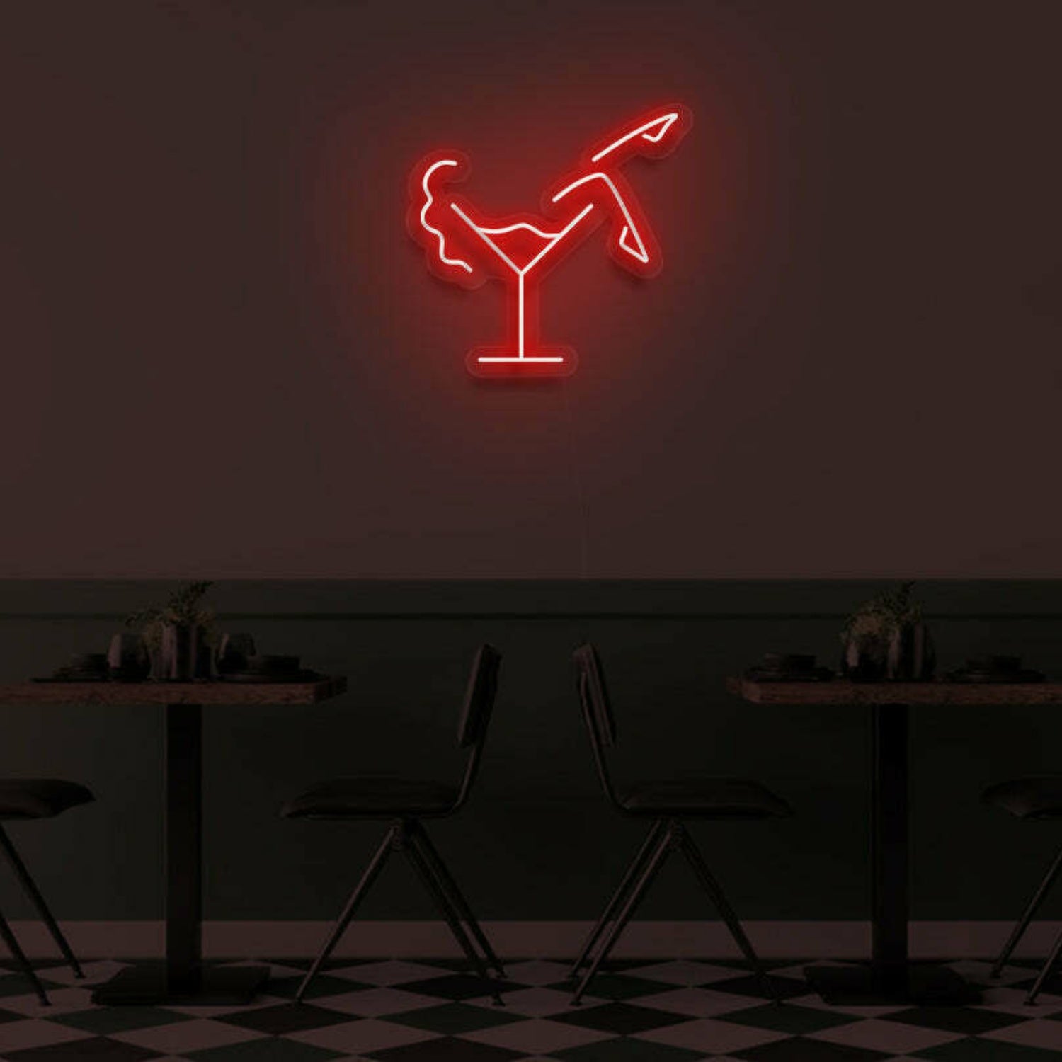 Martini Glass Led Neon Sign | Shineneon