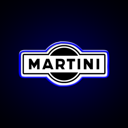 Martini Logo Simple Cocktail Bar Decor Led Neon Sign Rgb Color - LED neon sign view 5