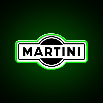 Martini Logo Simple Cocktail Bar Decor Led Neon Sign Rgb Color - LED neon sign view 8