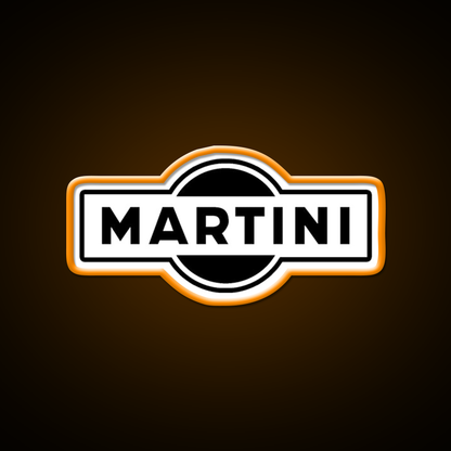 Martini Logo Simple Cocktail Bar Decor Led Neon Sign Rgb Color - LED neon sign view 6