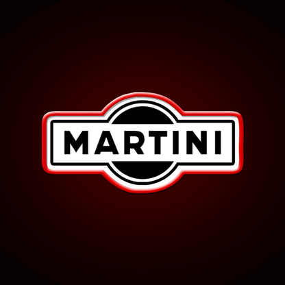 Martini Logo Simple Cocktail Bar Decor Led Neon Sign Rgb Color - Shineneon