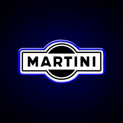Martini Logo Simple Cocktail Bar Decor Led Neon Sign Rgb Color - Shineneon