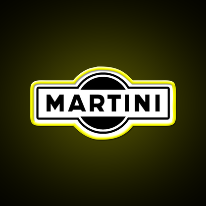 Martini Logo Simple Cocktail Bar Decor Led Neon Sign Rgb Color - LED neon sign view 7