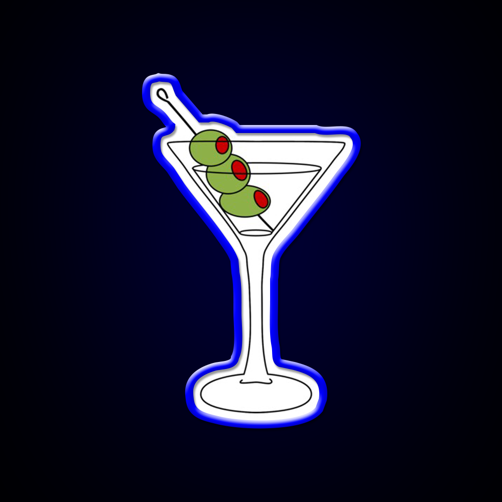 Martini Vodka Vodka Cocktail Bar Decor Led Neon Sign Rgb Color - LED neon sign view 5