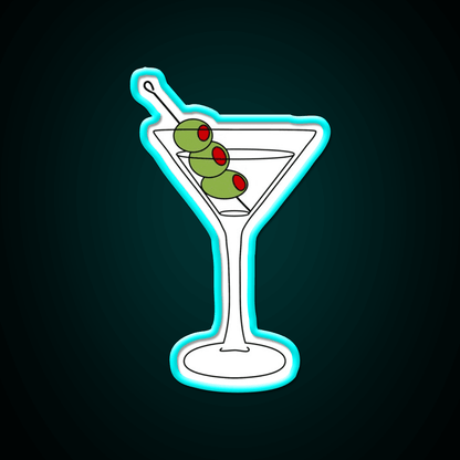 Martini Vodka Vodka Cocktail Bar Decor Led Neon Sign Rgb Color - Shineneon
