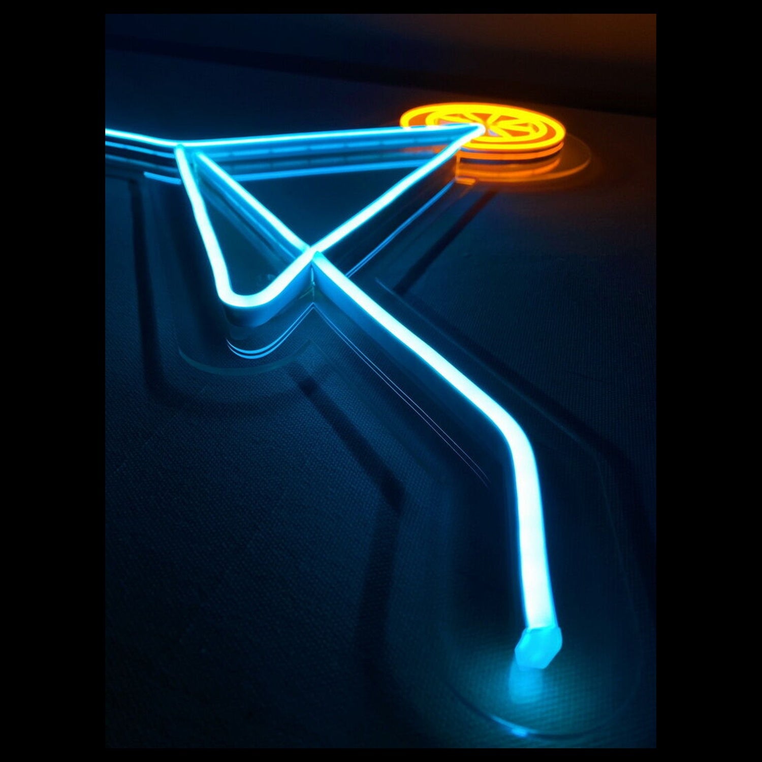 Martini With Lemon Led Neon Sign | Shineneon