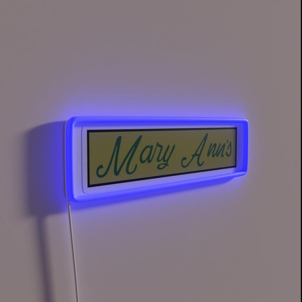 Mary Annsbar Rgb Led Neon Sign