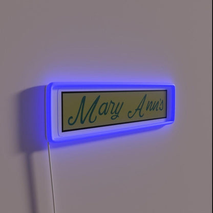 Mary Annsbar Rgb Led Neon Sign