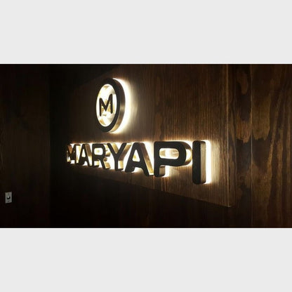 Maryapi 3D Backlit Channel Letters Led Light Sign - Shineneon