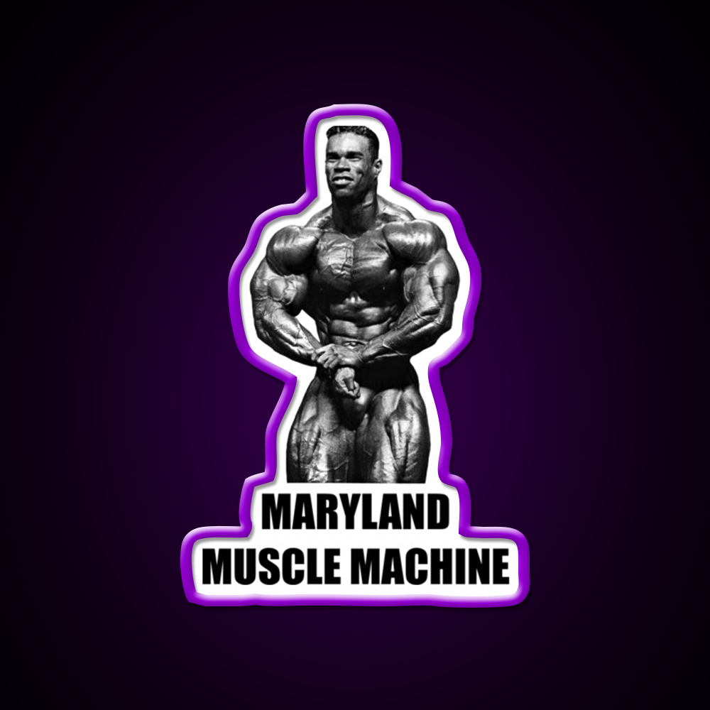 Maryland Muscle Machine Gym Fitness Led Neon Sign Rgb Color - LED neon sign view 9
