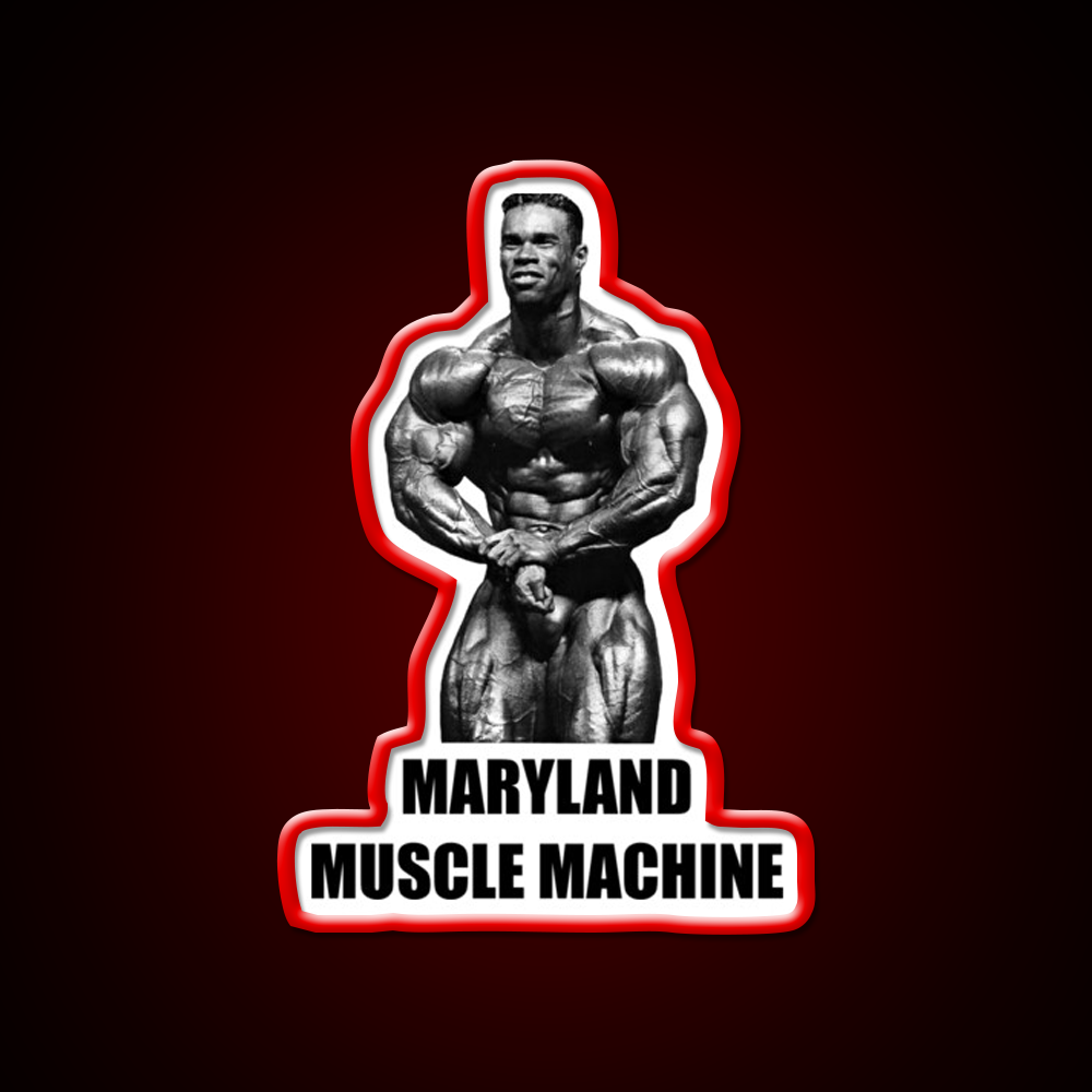 Maryland Muscle Machine Gym Fitness Led Neon Sign Rgb Color - LED neon sign view 10