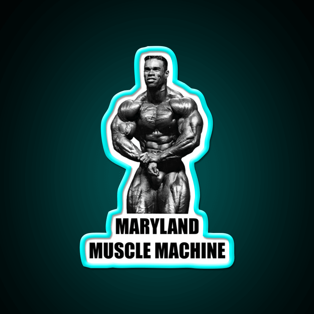 Maryland Muscle Machine Gym Fitness Led Neon Sign Rgb Color - Shineneon