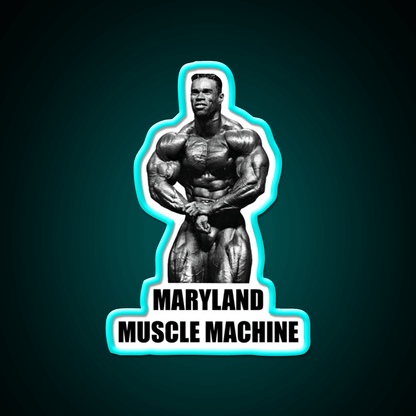 Maryland Muscle Machine Gym Fitness Led Neon Sign Rgb Color - Shineneon