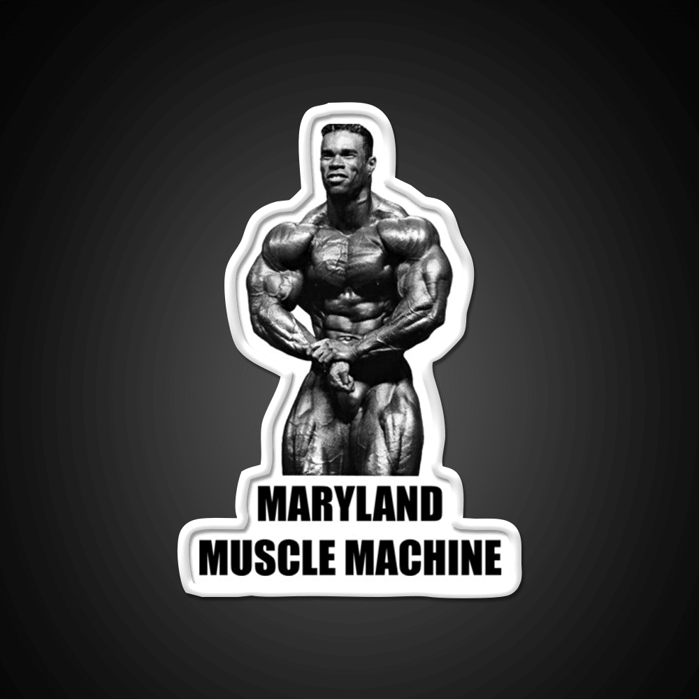 Maryland Muscle Machine Gym Fitness Led Neon Sign Rgb Color - Shineneon