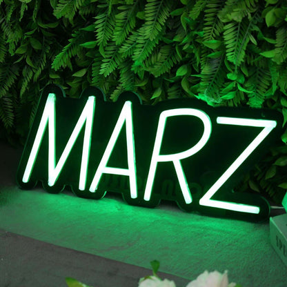 Marz Green Led Neon Sign - Shineneon
