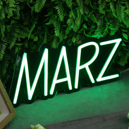 Marz Green Led Neon Sign - Shineneon