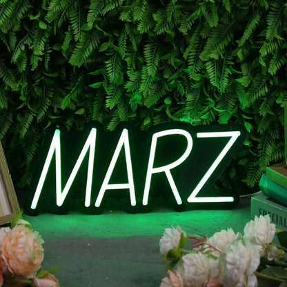 Marz Green Led Neon Sign - Shineneon